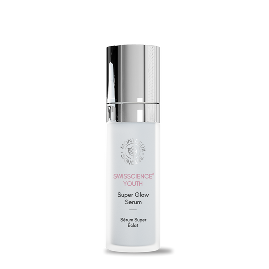 Product picture of the Super Glow Serum of the brand Montreux Skincare created with Narcissus flower